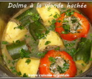 Légumes farcis à la viande hachée (dolma)